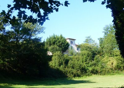 séjour en gite vaste terrain